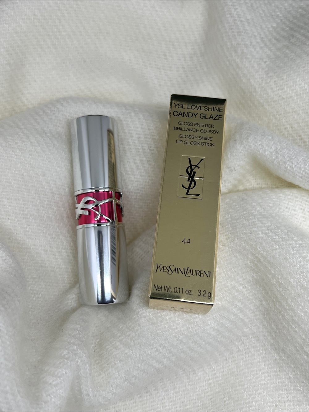 Yves Saint Laurent Candy Glaze Lip Gloss Stick 44 Nude